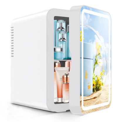 Multi-Purpose Mini Mirror Fridge (for home, salon or vehicle)