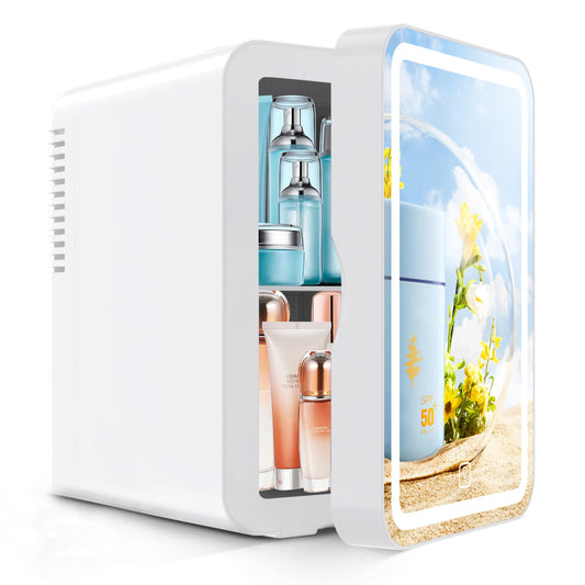 Multi-Purpose Mini Mirror Fridge (for home, salon or vehicle)