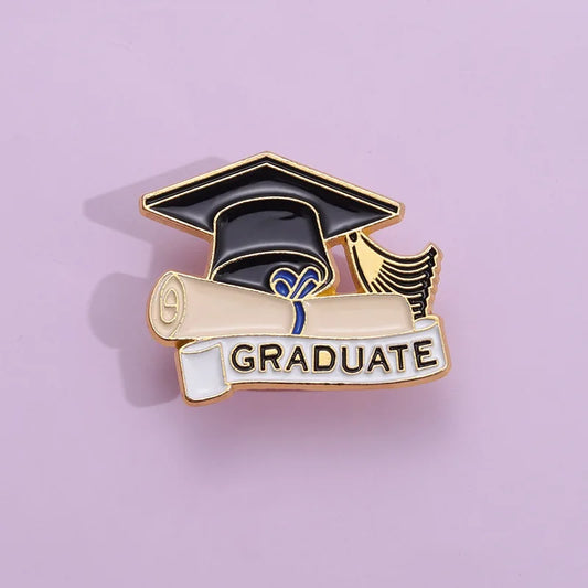 Grad Cap Celebration Pin