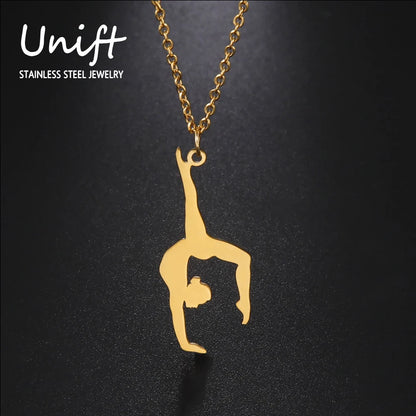 Dazzling Gymnast Necklace