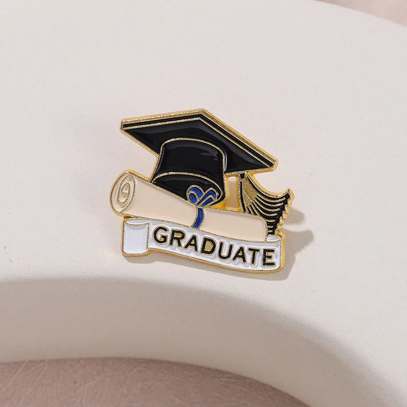 Grad Cap Celebration Pin