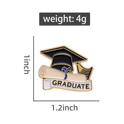 Grad Cap Celebration Pin