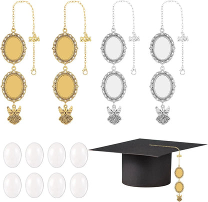 Memory Maker Graduation Cap Tassel Pendant Set