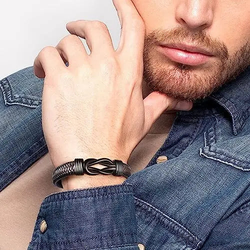 Timeless Infinity Leather Bracelet