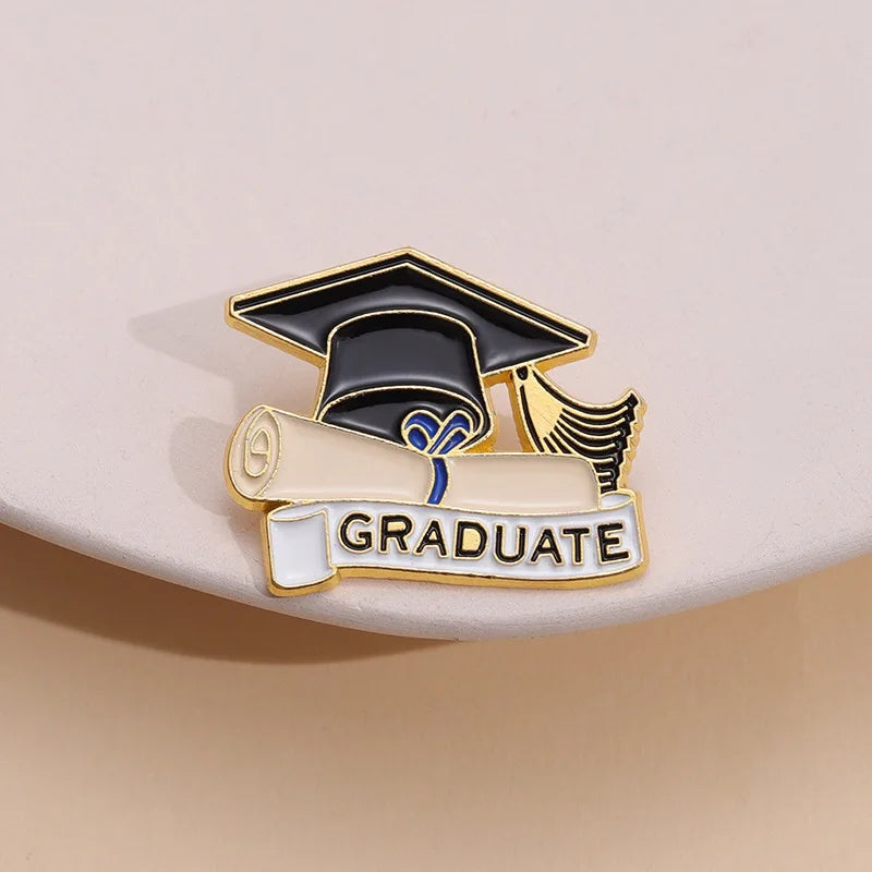 Grad Cap Celebration Pin