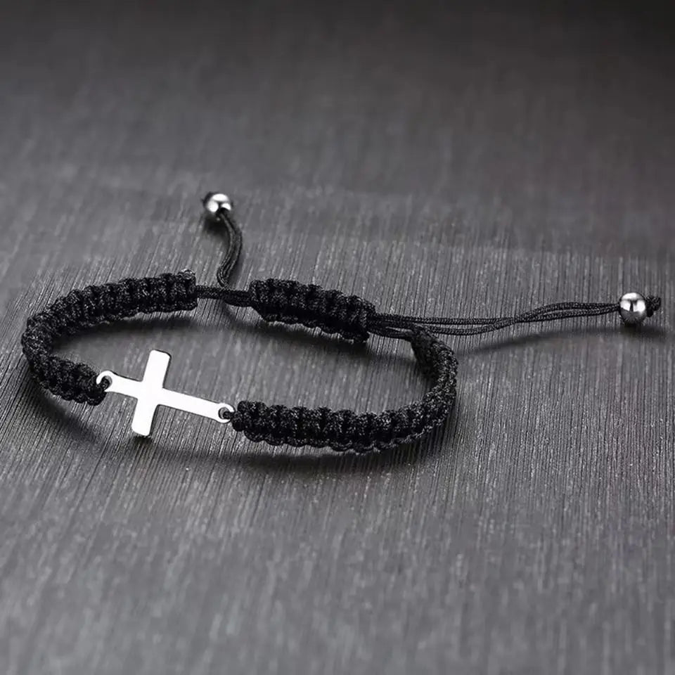 Elegant Cross Rope Bracelets