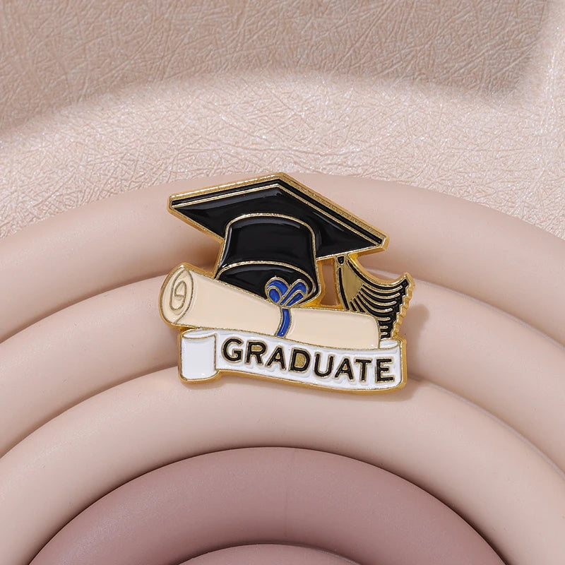 Grad Cap Celebration Pin