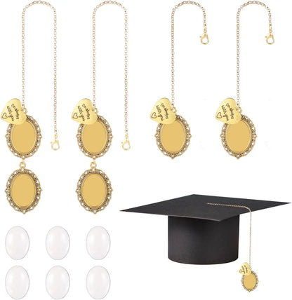 Memory Maker Graduation Cap Tassel Pendant Set