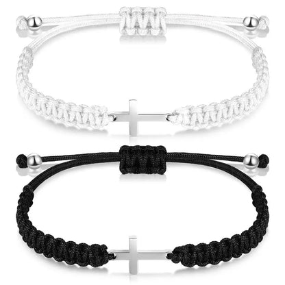 Elegant Cross Rope Bracelets